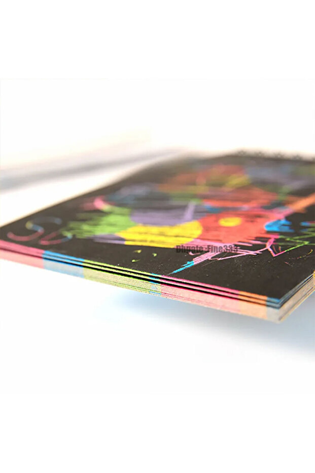 دفتر تلوين لعبة خدش e-235 - 5