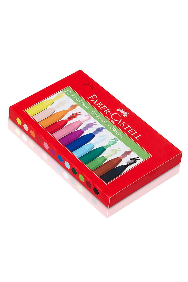 Pastel Boya 12 Renk 11.5 Mm Kalınlık Canlı Ve Örtücü Renkler Isıya Dayanıklı - 2
