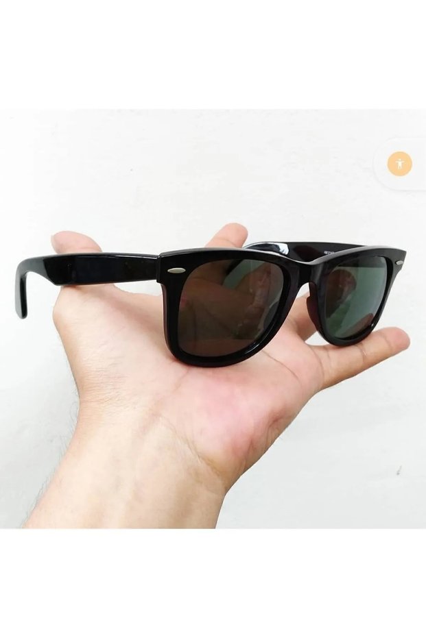 Trend Model Unisex Slanted Rb Case Sunglasses Suitable for All Face Types
