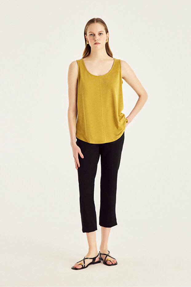 Kolsuz Örme Bluz - 2