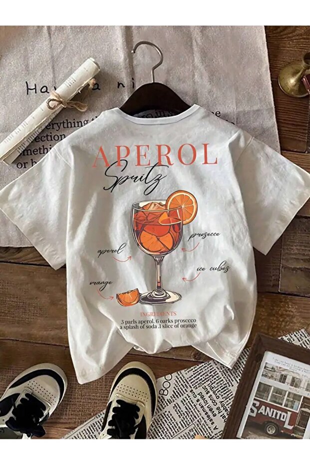 Printed T-Shirt, Short Sleeve Crew Neck Casual Top for Summer and Spring, Women's Clothing