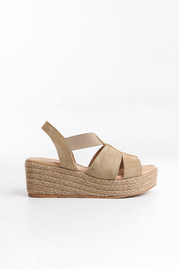 Genuine Leather Soft Sole 33-34-35-41-42-43-44-45 Size Wedge Heel Sandals