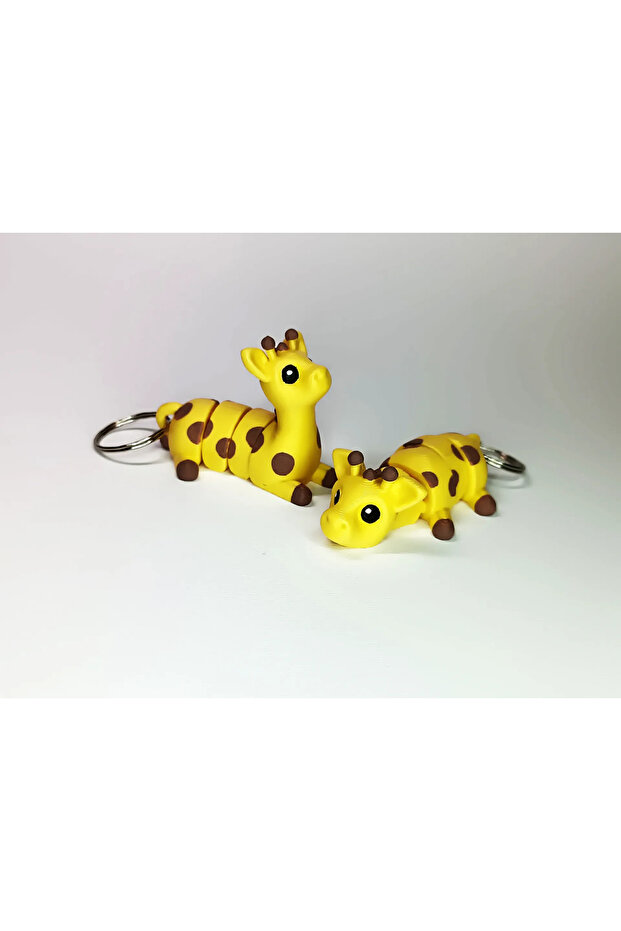 Giraffe Keychain - 2