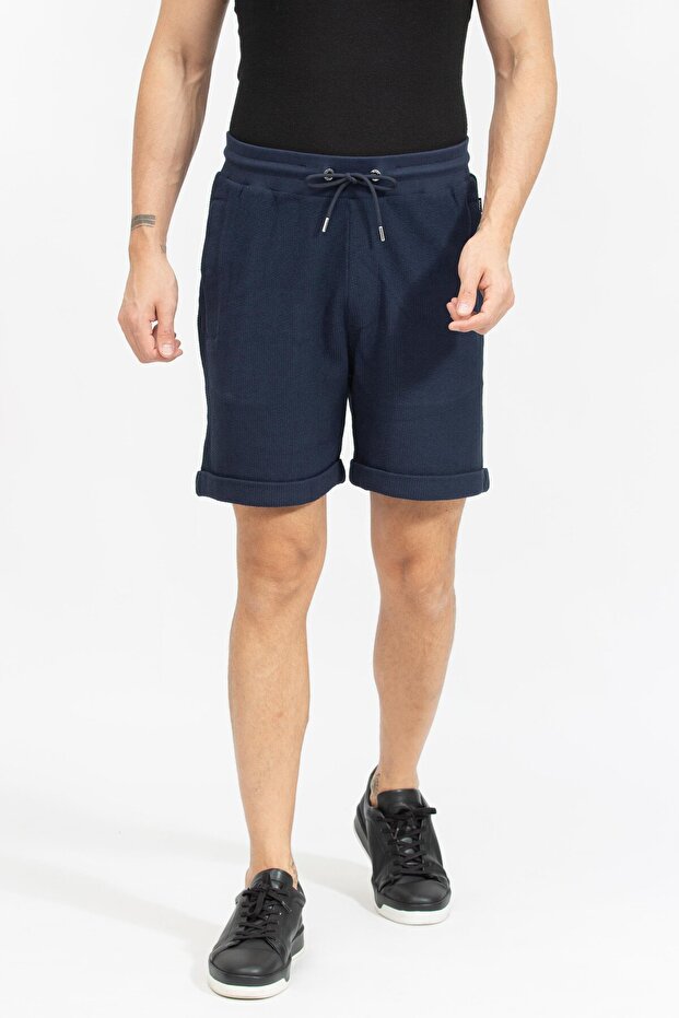 Erkek Penye Şort - 1