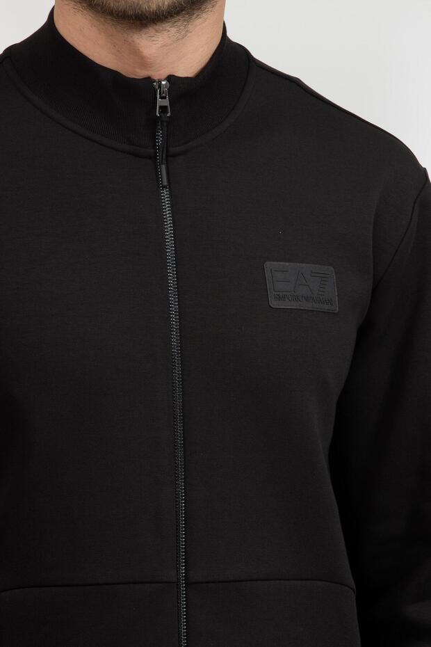 Erkek Fermuarlı Sweatshirt - 8