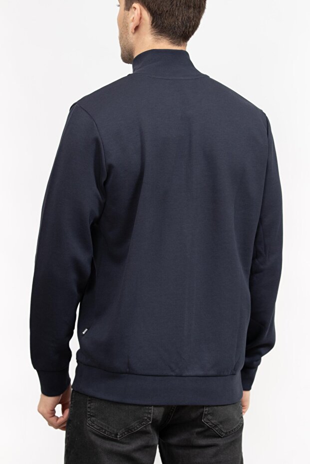 Erkek Fermuarlı Sweatshirt - 3