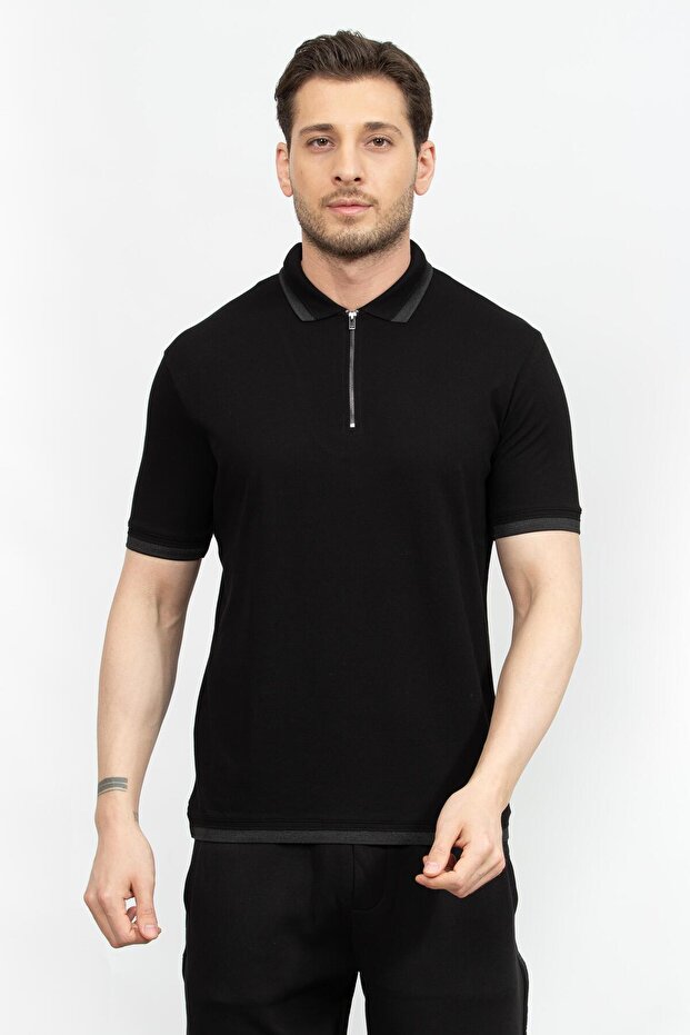 Men's Polo Neck T-Shirt