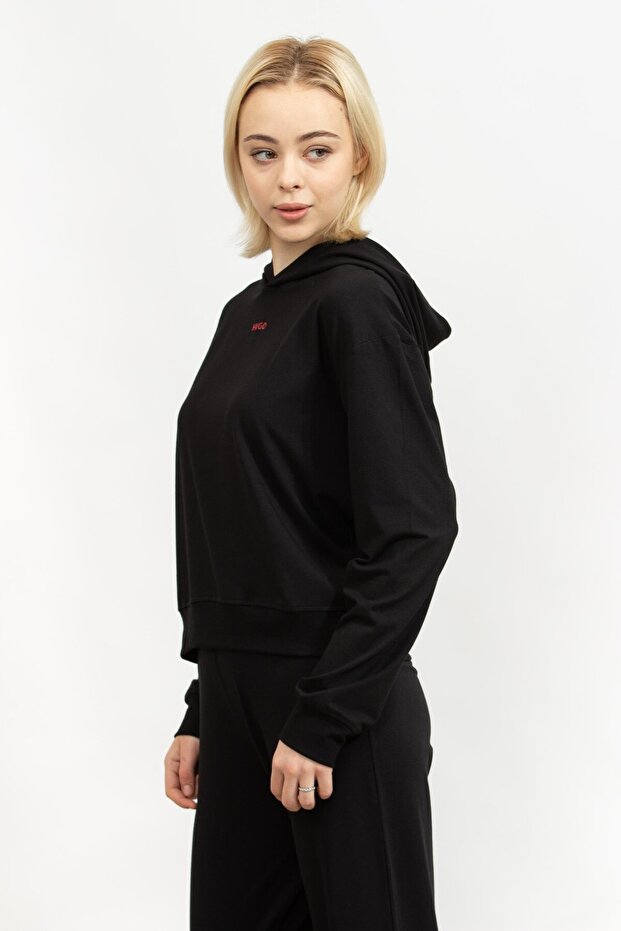 Kadın Kapüşonlu Sweatshirt - 2