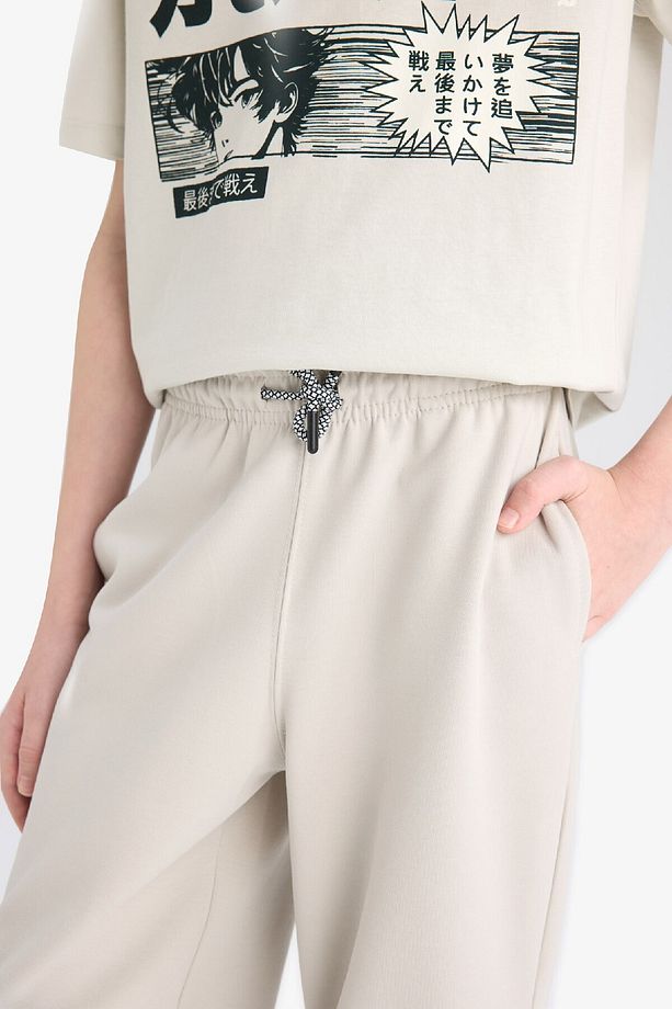 Erkek Çocuk Beli Paçası Lastikli Jogger Eşofman Altı C2093A825SP - 5