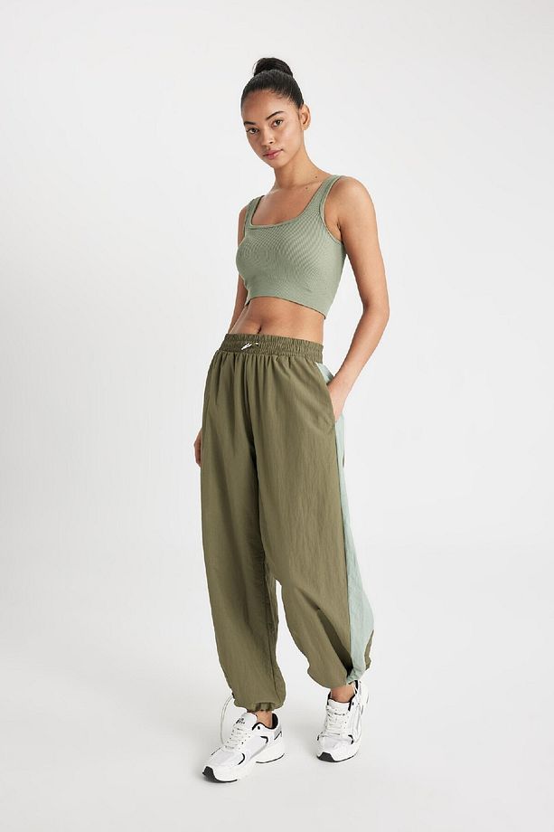 Fit Wide Leg Dokuma Eşofman Altı B4234ax24sp - 3