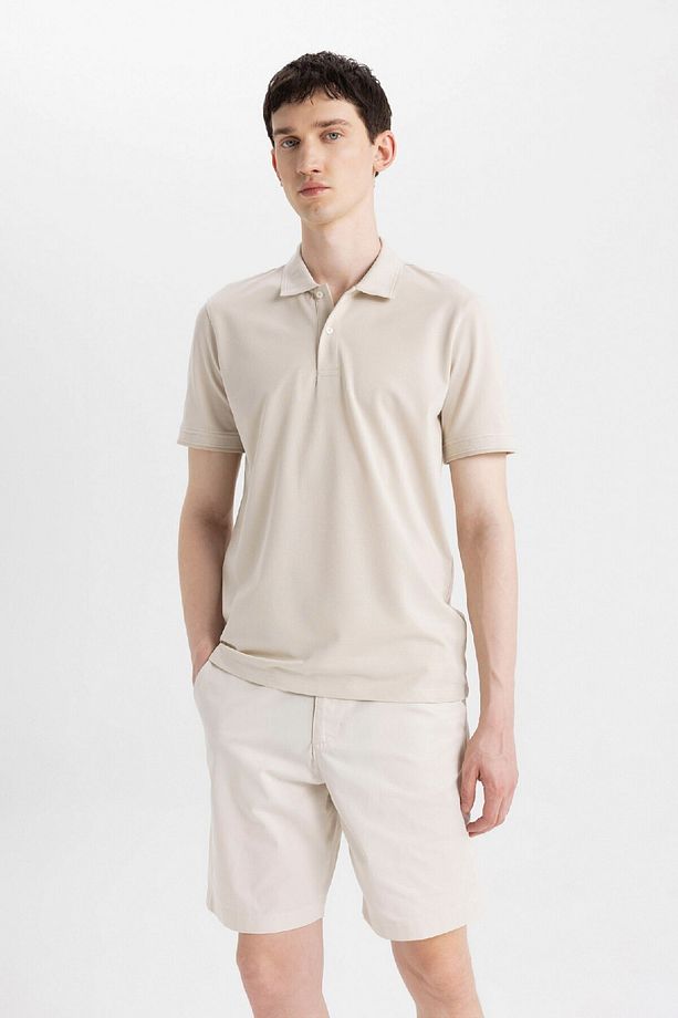 Regular Fit Gabardin Bermuda Şort C7684ax24sm - 3