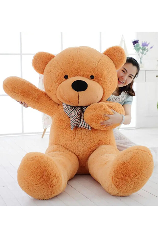 160 cm Plush Bear with Bow Tie - Not Just Big, Just as Stylish!