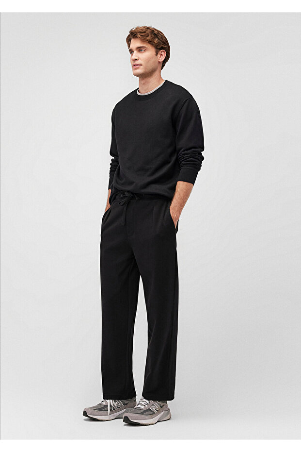 Siyah Basic Eşofman Altı 0010388-900 - 2