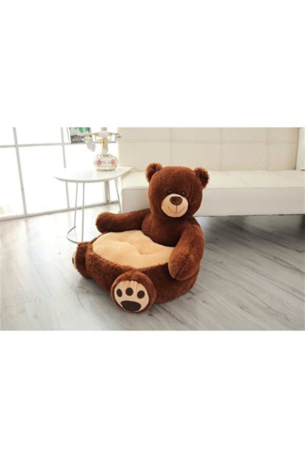 Domestic Plush Baby and Child Seat - Teddy Bear