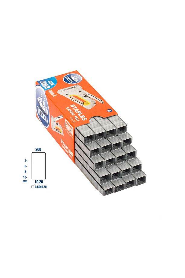 Delta 200/6 Zımba Teli 5000 Adet - 1
