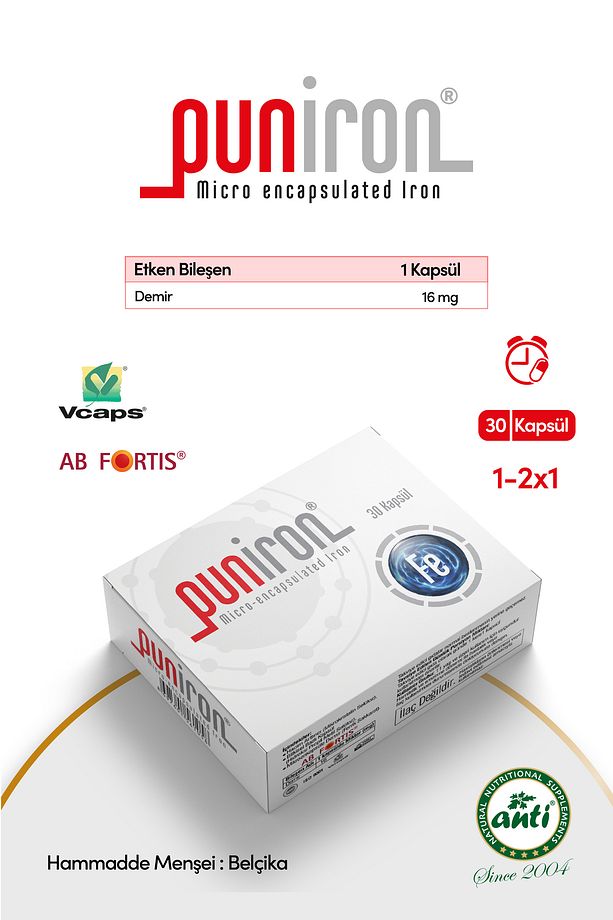 Puniron Mikroenkapsüle Demir Takviyesi - 5