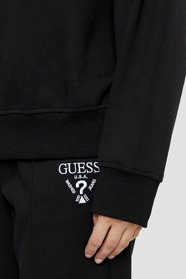 ROBERTA CN SWEATSHIRT Kadın Siyah Sweatshirt V5RQ12KC3D2-JBLK - 4