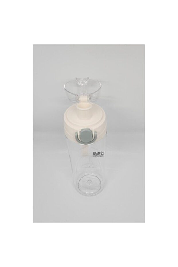 Lockable Tritan Water Bottle 600ml White