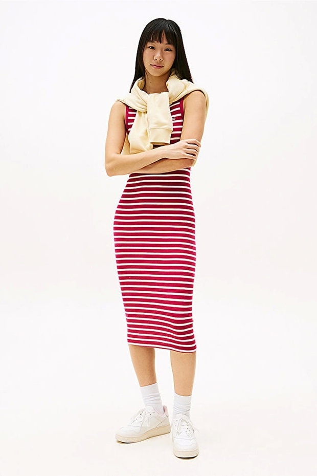 Tjw Button Tank Dress Women's Dress Dw0Dw19477Xip