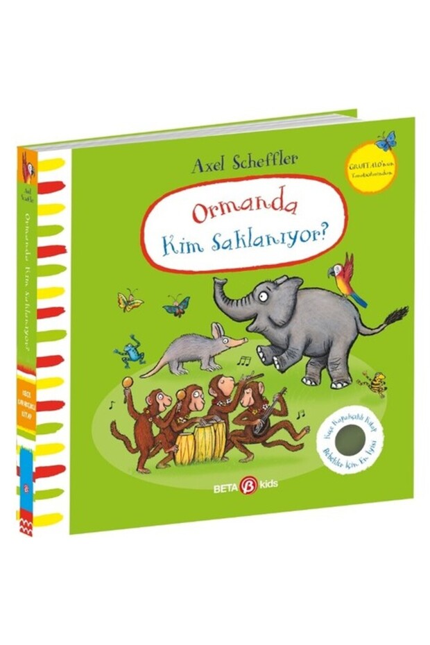 Ormanda Kim Saklanıyor? (keçe Kapaklı Kitap)
