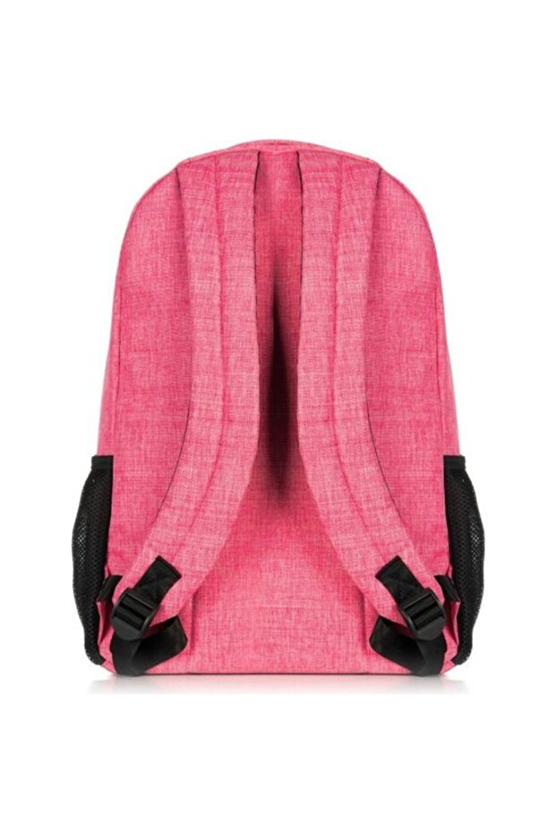 Pink Double Compartment Backpack - 03470 - 3