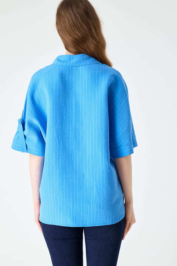 Çizgili gömlek - 4