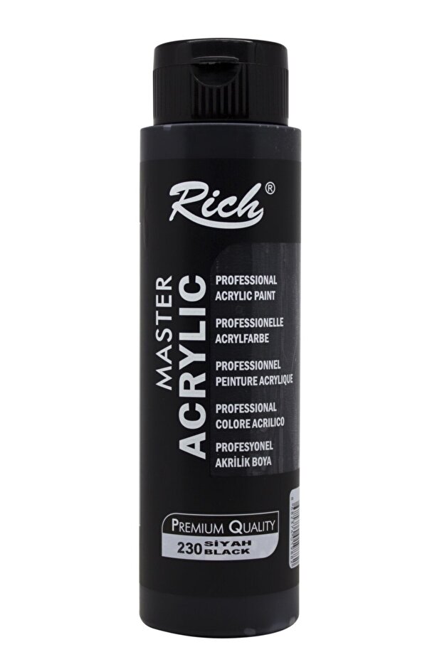 Akrilik Boya Master 500 Cc Siyah - 1