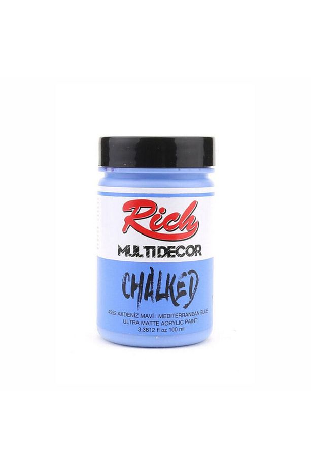 Chalked Akr. Boya 100 Cc 4552 Akdeniz Mavi - 1