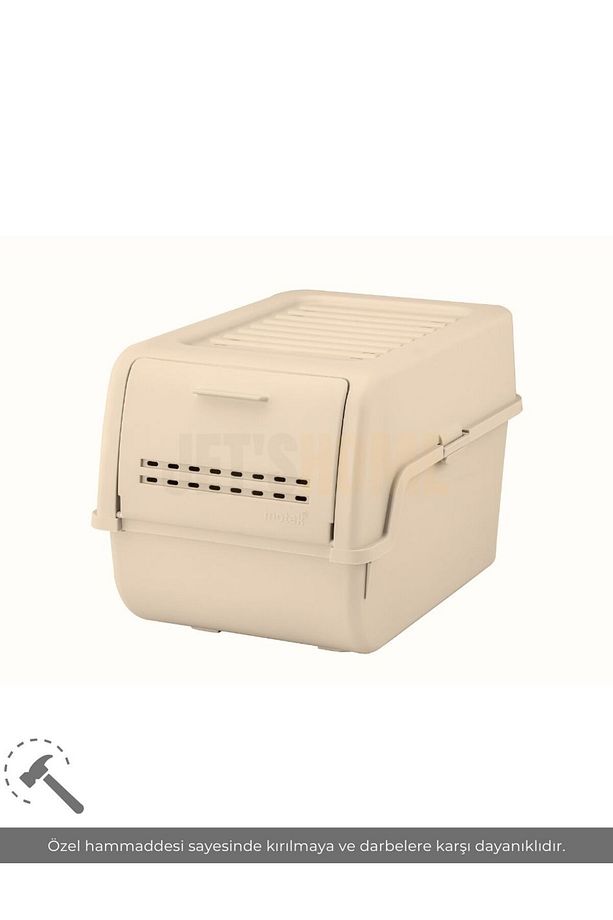 3'lü Set Organizer Erzak Kutusu Bpa Free Saklama Kutusu Soğanlık Sebzelik Sepet Krem 8 Lt x 3 - 3