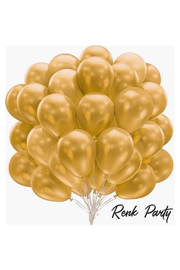 Metallic Gold Balloon 12 Inch 20 Pieces