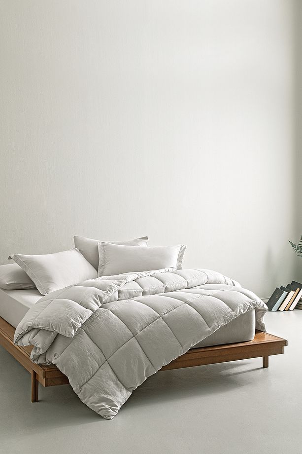 Mabel Tek Kişilik Comfort Uyku Seti - Açık Gri - 1