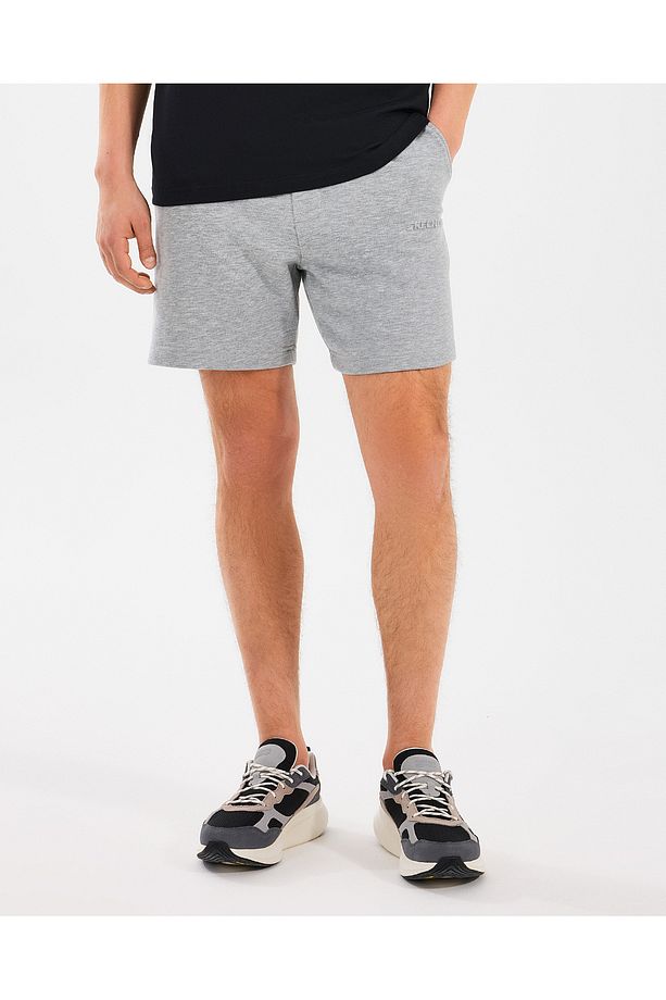 M Essential Sweatshort Erkek Gray Melange Şort S2510064-036 - 2