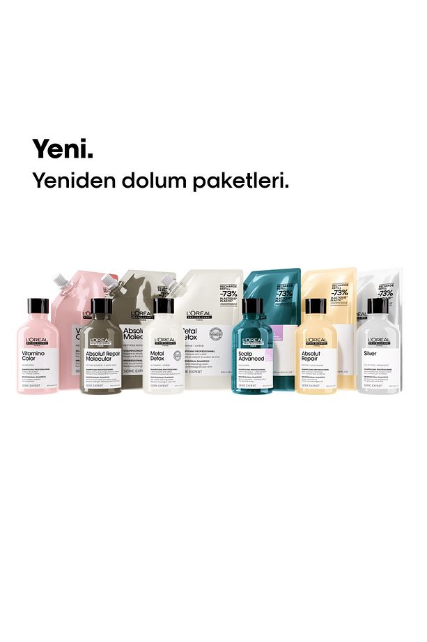 Scalp Advanced Hassas Saç Derisi için Profesyonel Refill Şampuan 500ml - 6
