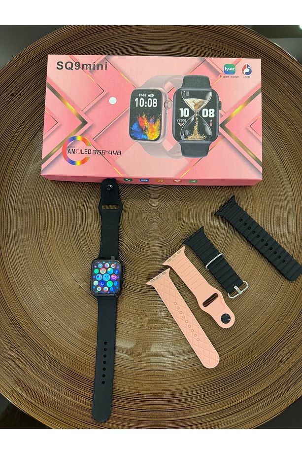 FUBAR SQ9 mini SUPER AMOLED EKRAN 3 ADET KARDON HEDİYELİ AKILLI SAAT - 8