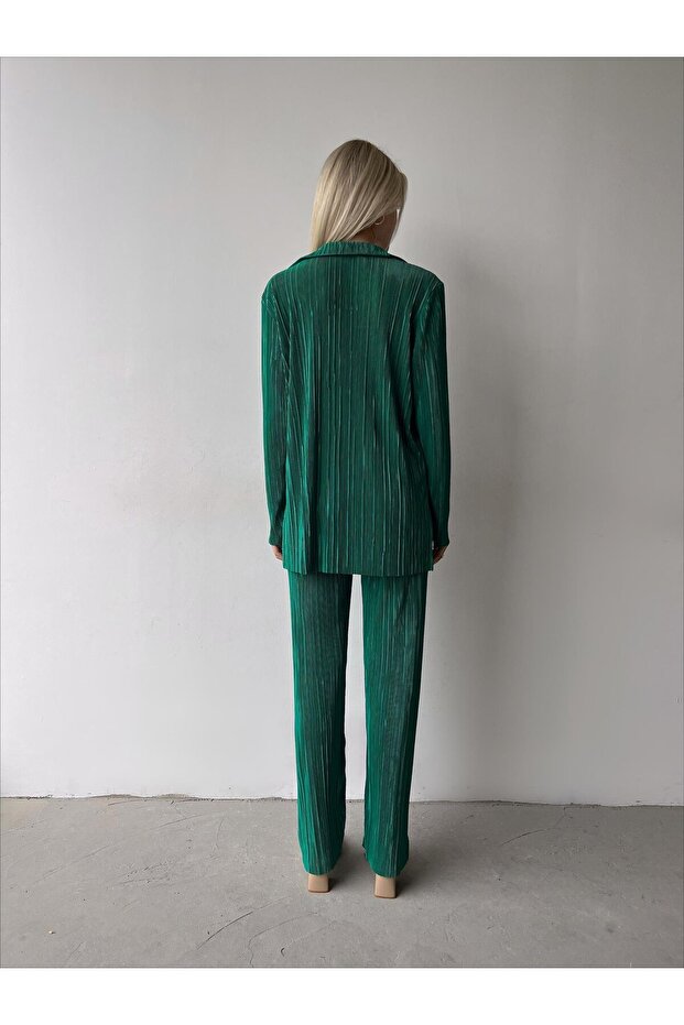 Pleated Double Set - 4