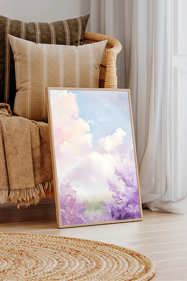 One Piece Wooden Framed Decorative Painting Tk0049