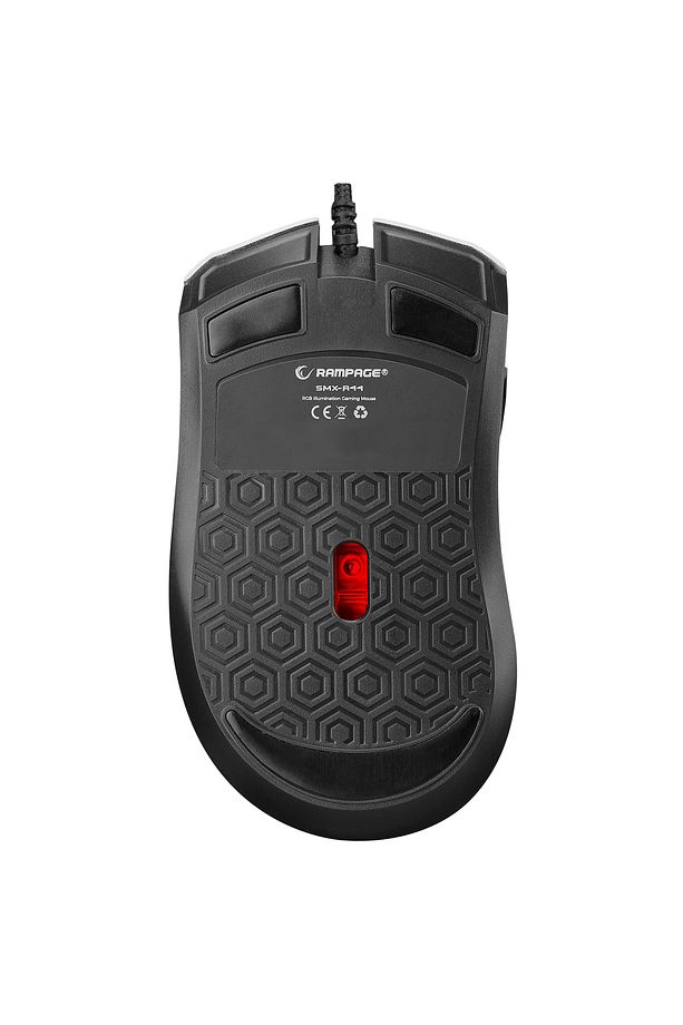 Smx-r44 V2 Makrolu Beyaz 12800 Dpı Rgb Usb Drag Click Örgü Kablo Pro Gaming Oyuncu Mouse - 8