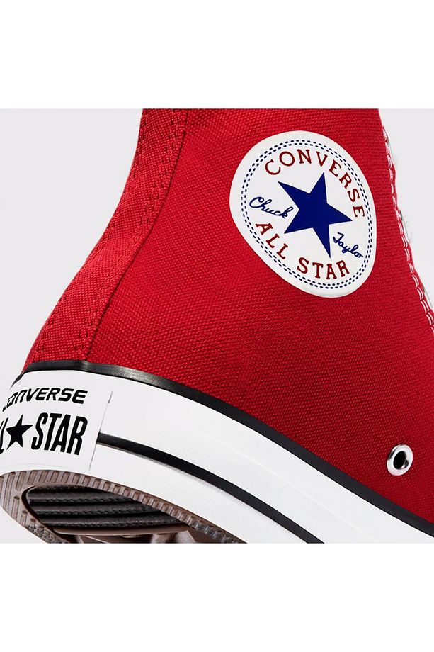 Kadin Kırmızı Converse Chuck Taylor All Star Canvas Spor & Günlük Ayakkabı M9621C-Red - 7