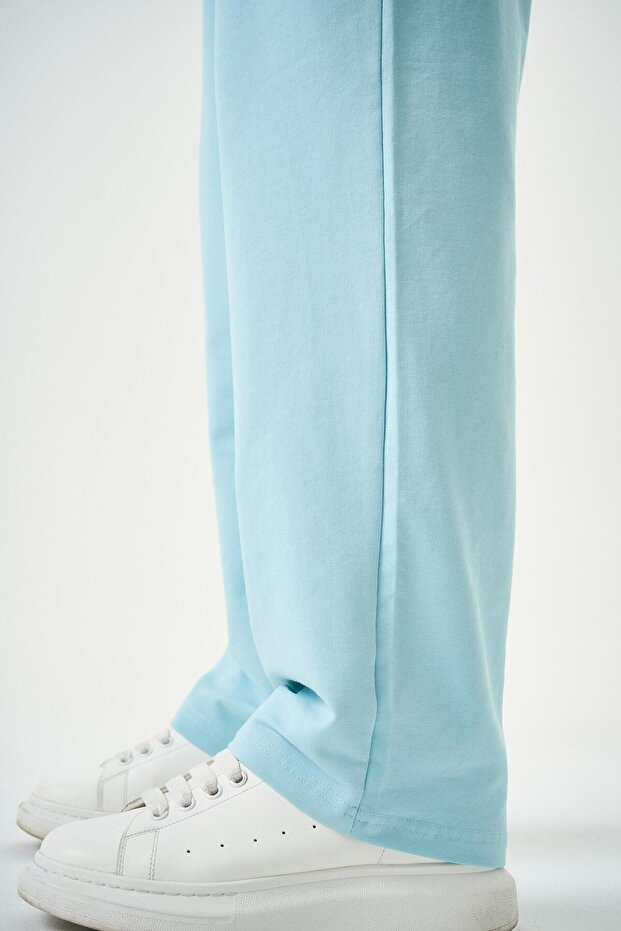 Erkek Basic Baggy Eşofman Altı Bebe Mavi - 6