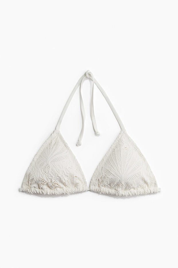 Dolgulu Üçgen Bikini Üstü - 2