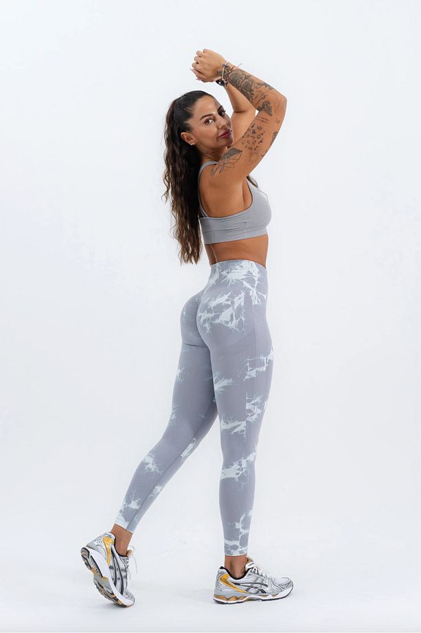 Batik Desen Scrunch Model Seamless Tayt - 2