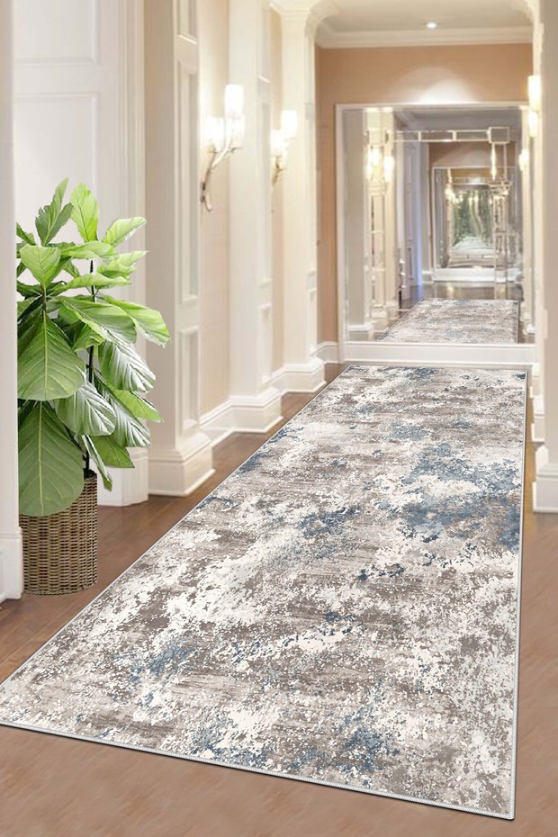Machine Washable Non-Slip Sole Stain Resistant Kitchen Rug Living Room Rug and Runner Rug
