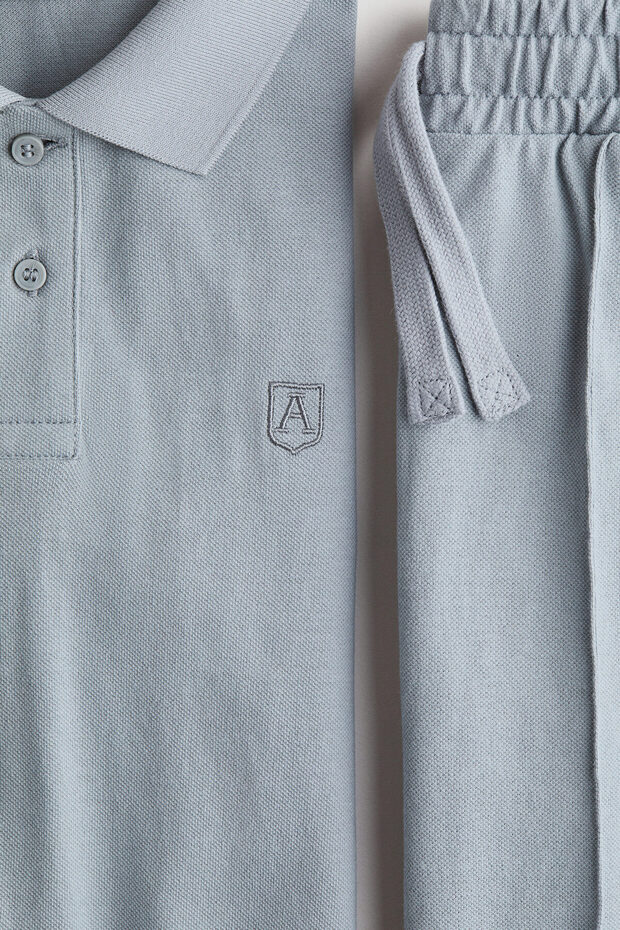 2 Parçalı Pamuklu Pike Set - 2