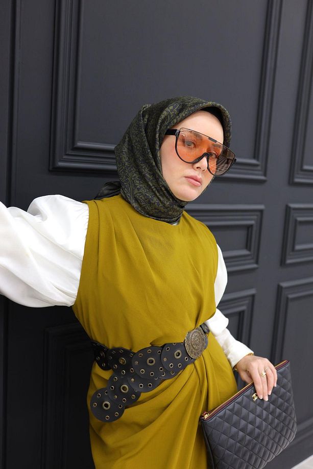 Twill İpek Eşarp 11459-19 - 3