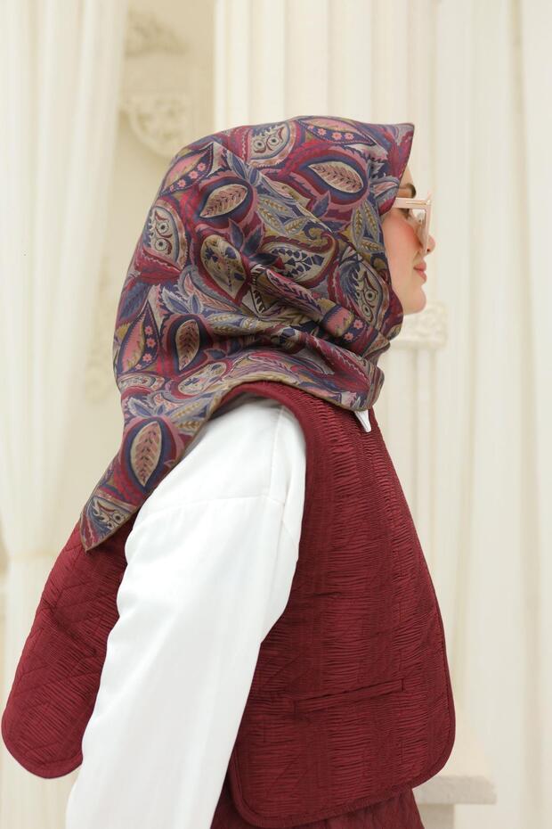 Twill İpek Eşarp 11456-12 - 5