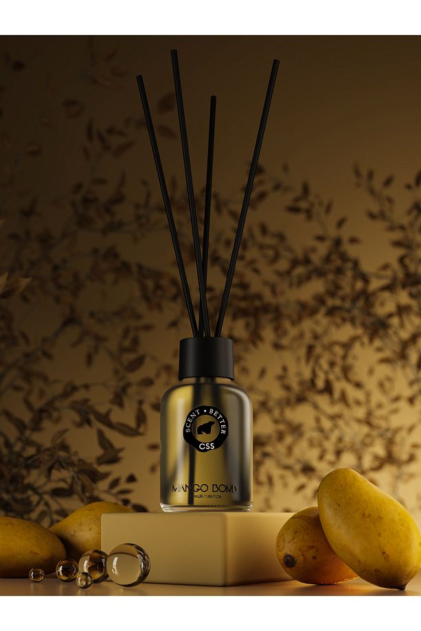 Oda Kokusu Mango Bomb Çubuklu Oda Kokusu | Bambu Koku Atelier Collection 50 ml - 3