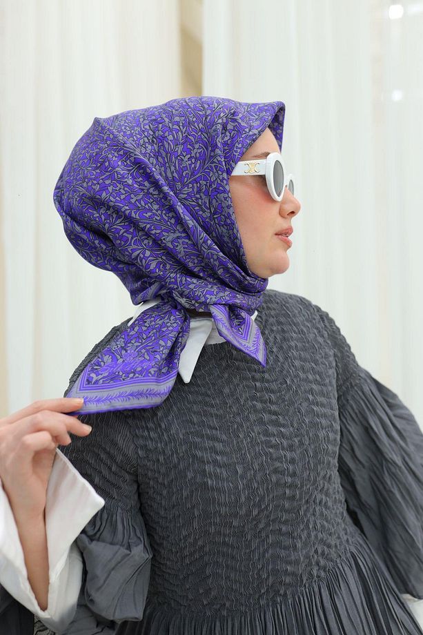 Twill İpek Eşarp 11459-18 - 4