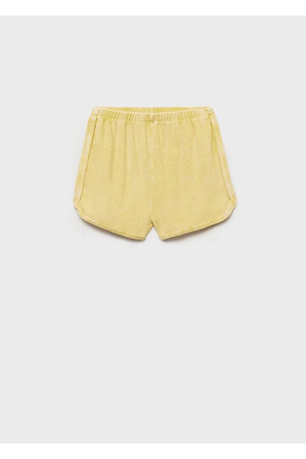 Terry cotton pamuklu şort - 1