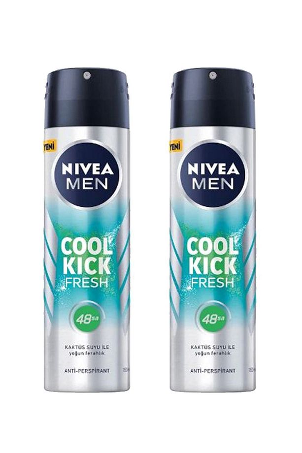 Men Cool Kick Fresh Deodorant Anti-perspirant 150 ml X 2 Adet - 1