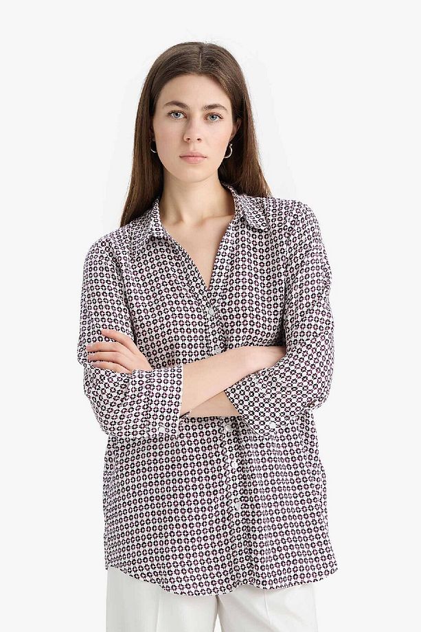 Regular Fit Kareli Uzun Kollu Gömlek K6402AZ25SP - 3